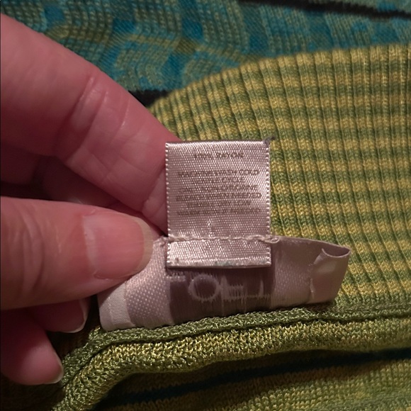 LOFT green gradient skirt - Picture 3 of 7